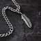 Silver Metal Feather Pendant by Bead Landing™